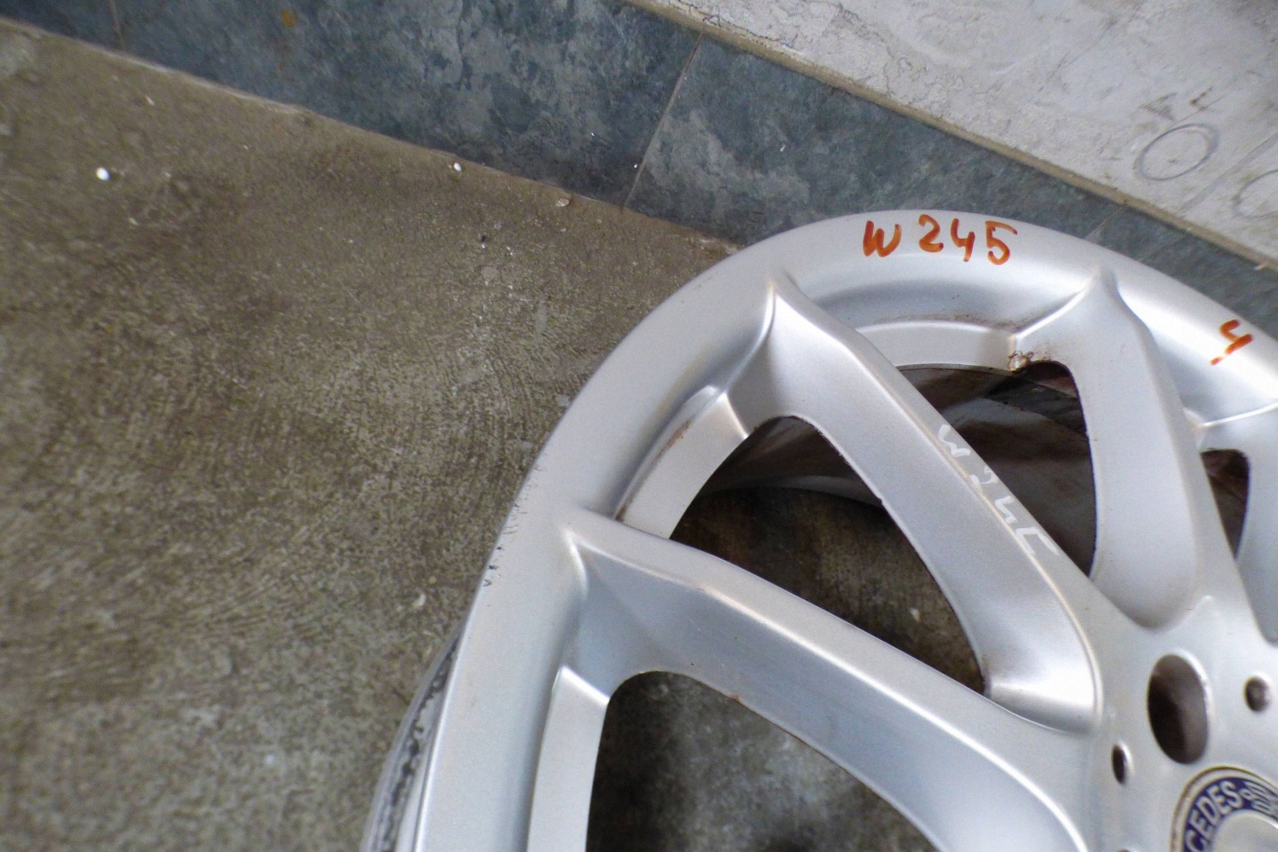 disc 17 RONAL A1694012602 100%PROSTA original.paint Mercedes B-class W245