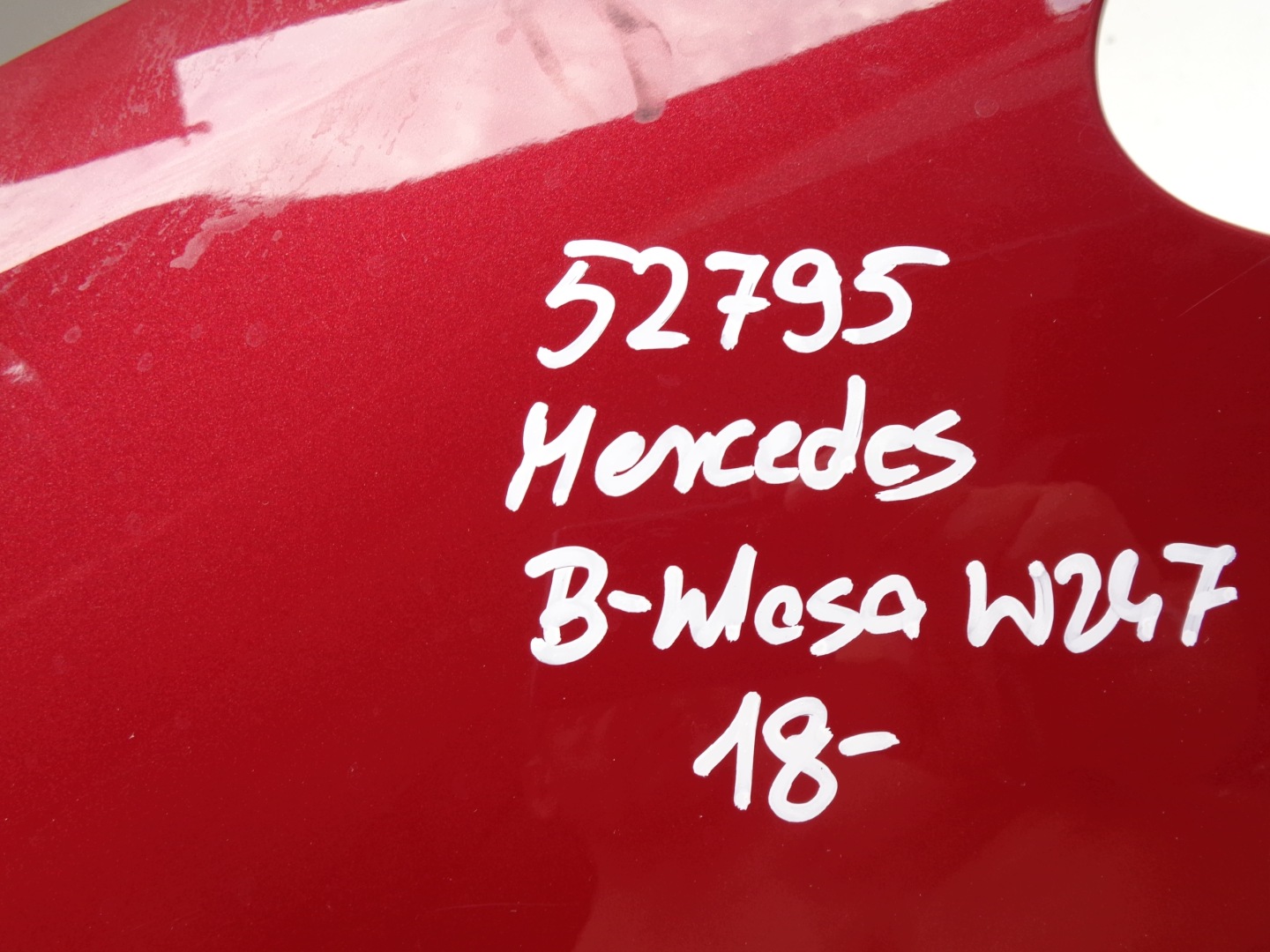 fender right front MERCEDES B-KLASA W247 18- NR 52795