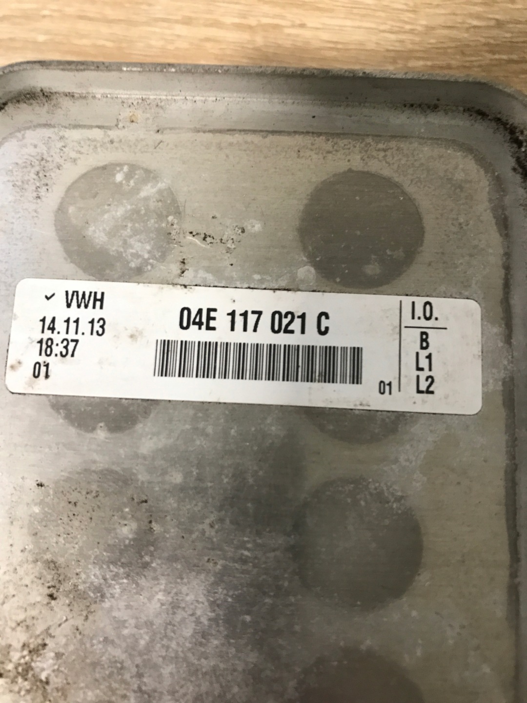 olaj hütö VW SKODA AUDI 04E117021C