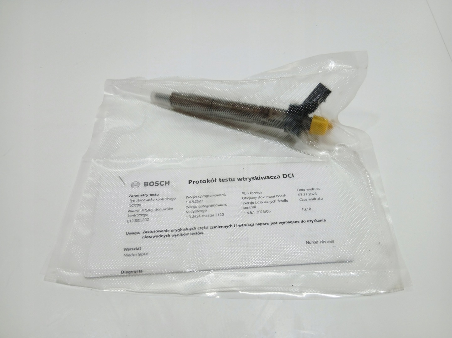 injector BMW E60 E61 2.0 D N47 0445116001