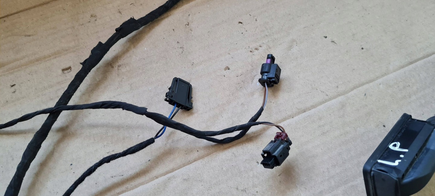 A6 C8 4K bundle wiring door left left front 4K5971029E