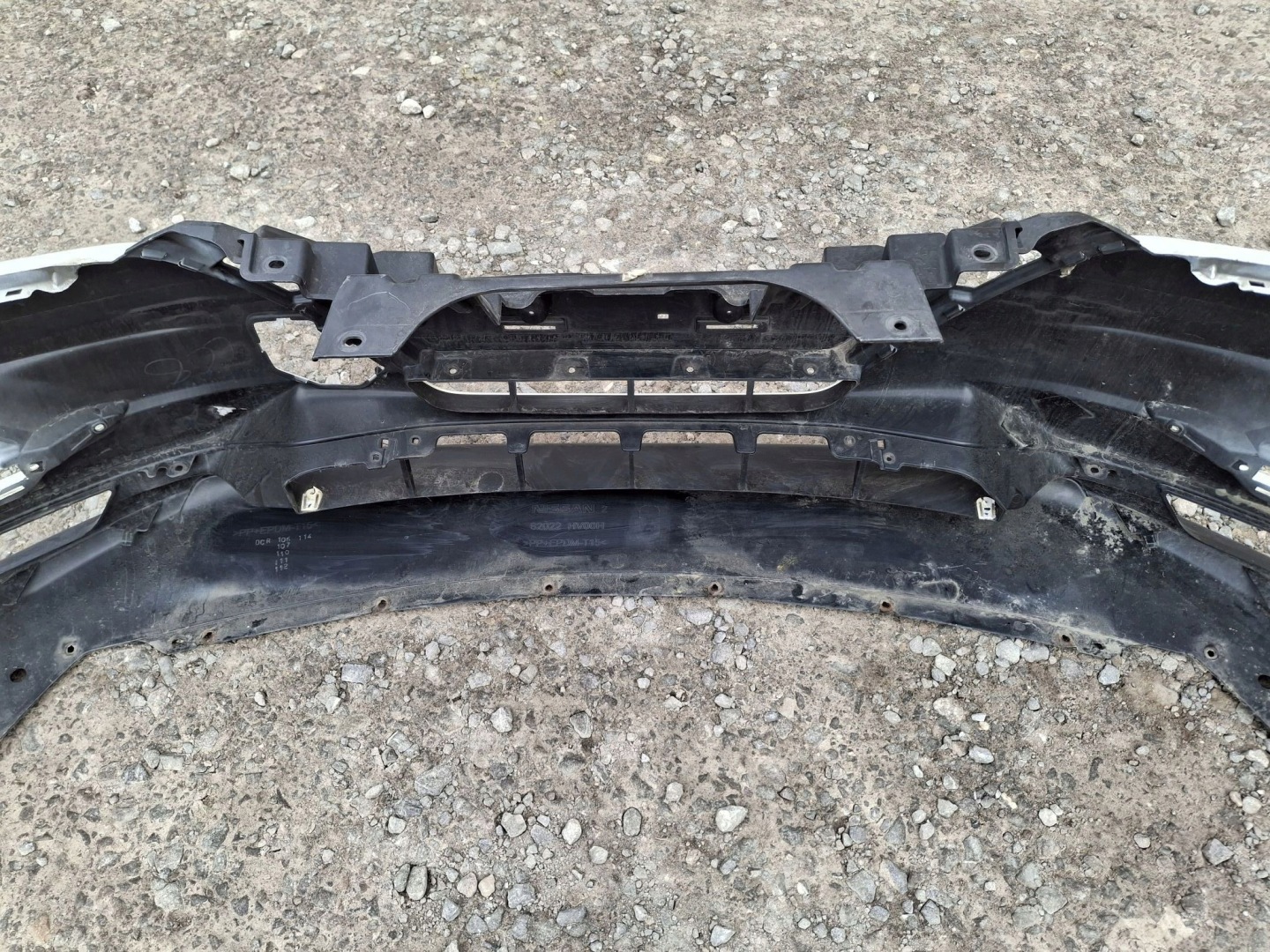 front bumper NISSAN QASHQAI II LIFT J11 2017R->