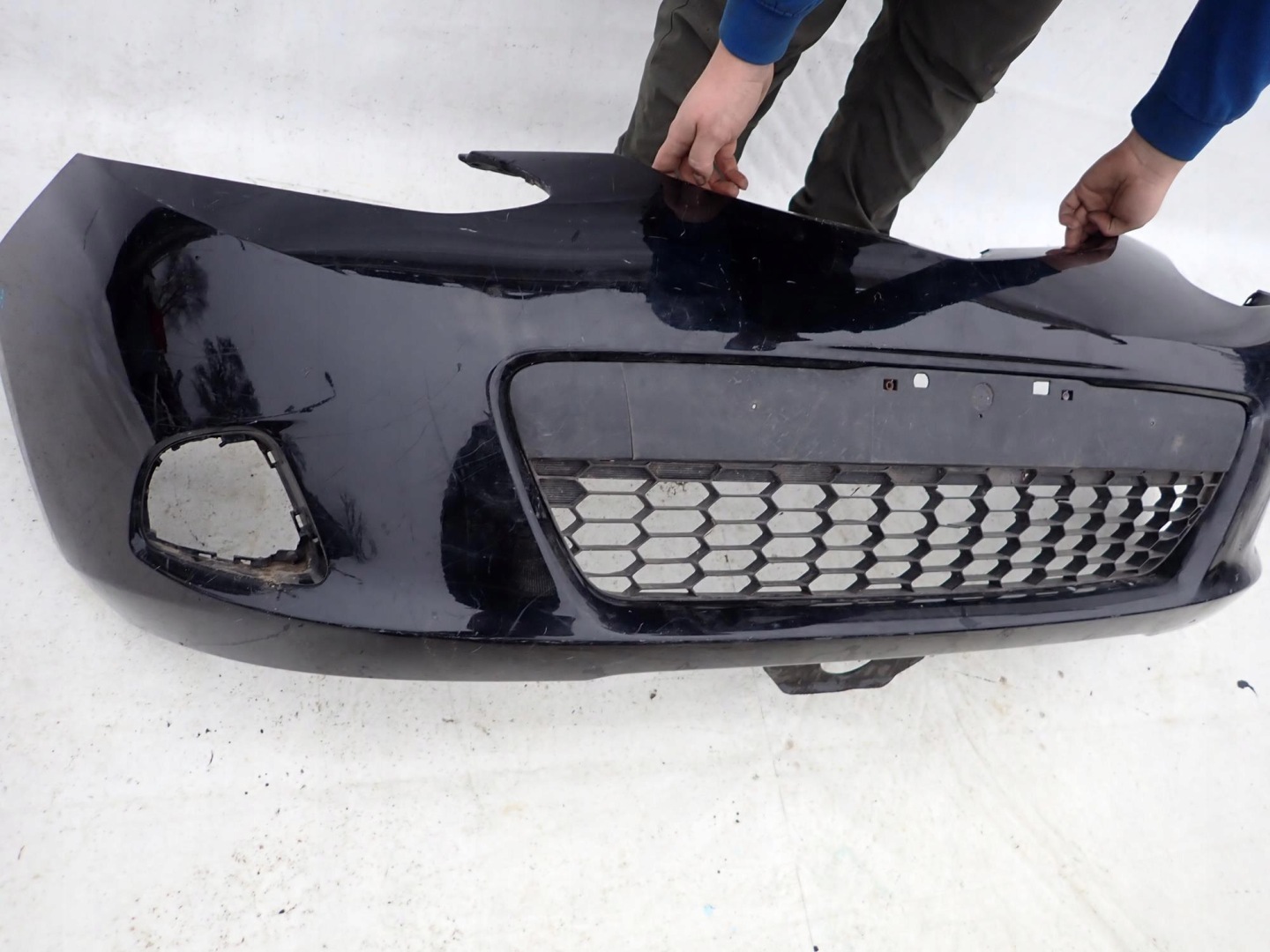 MAZDA 2 II 07-10 bumper front front