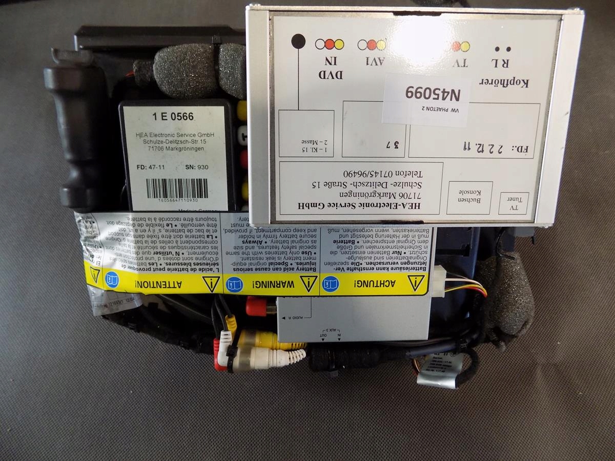 VW PHAETON 3.6 v6 changer PLYT DVD 3D0035103T