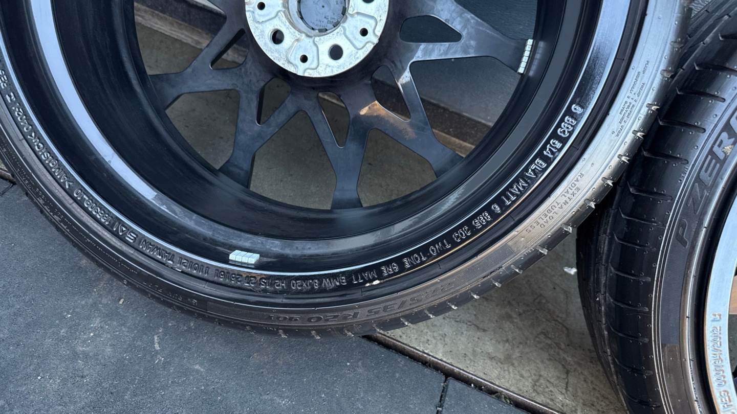 BMW G20 G21 G22 discs wheels STYLING 795M M-PERFORMANCE 20” 8J 8,5J original