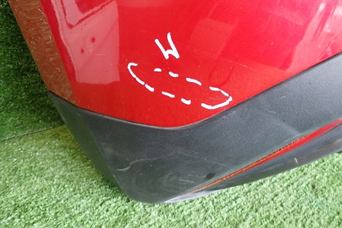 MG 4 MG4 22- bumper rear rear part