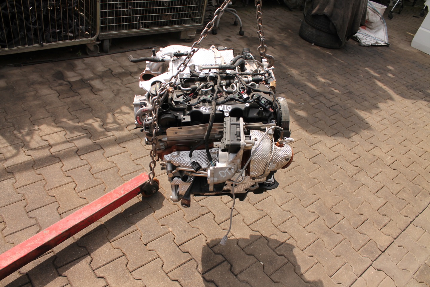 engine complete AUDI 2,0 TDI DTN 25 TYSKM
