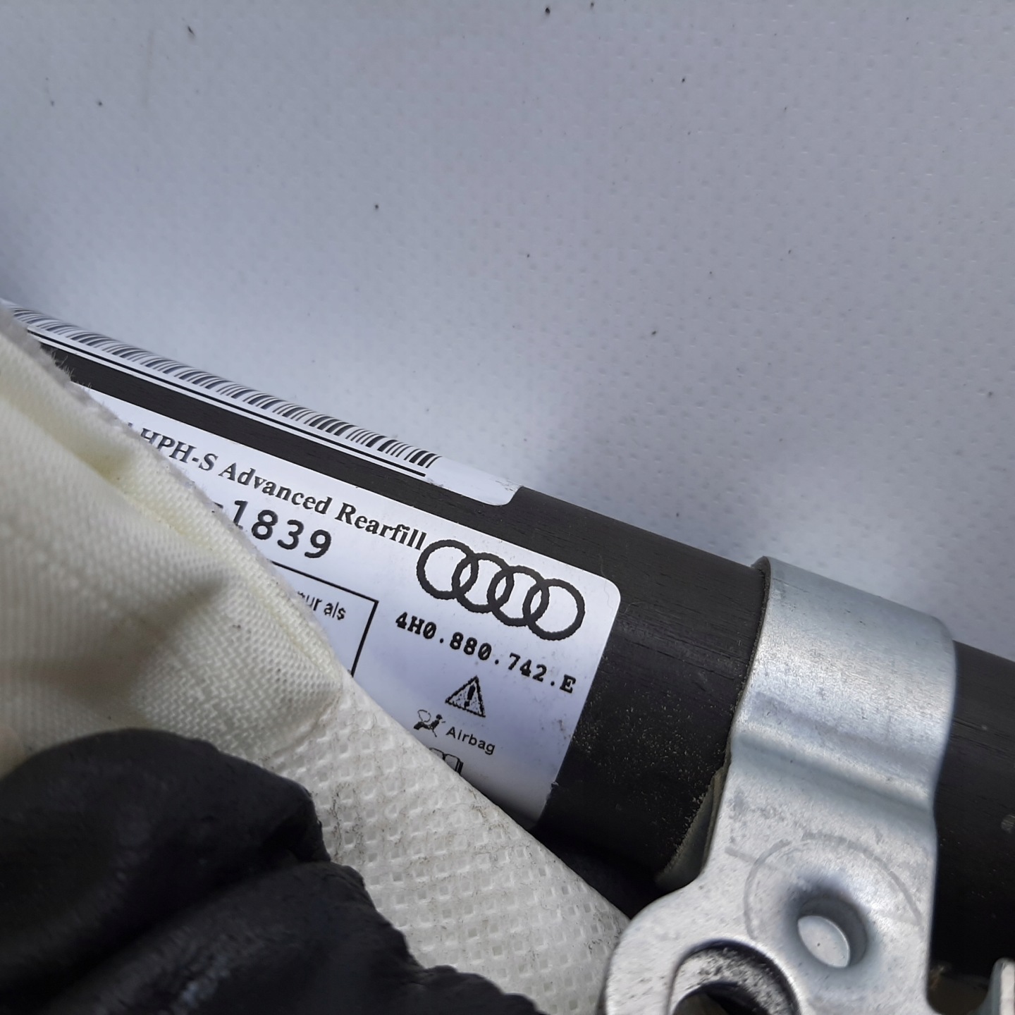 Dachvorhang Airbag rechts AUDI A8 D4 4H0880742E