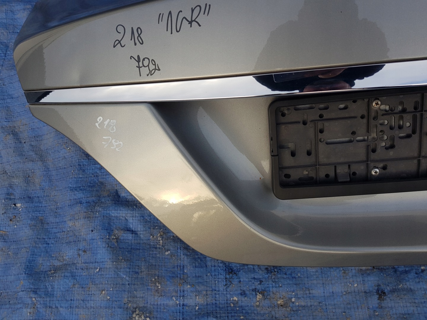 complete trunk door boot MERCEDES CLS W218 sedan C792 792