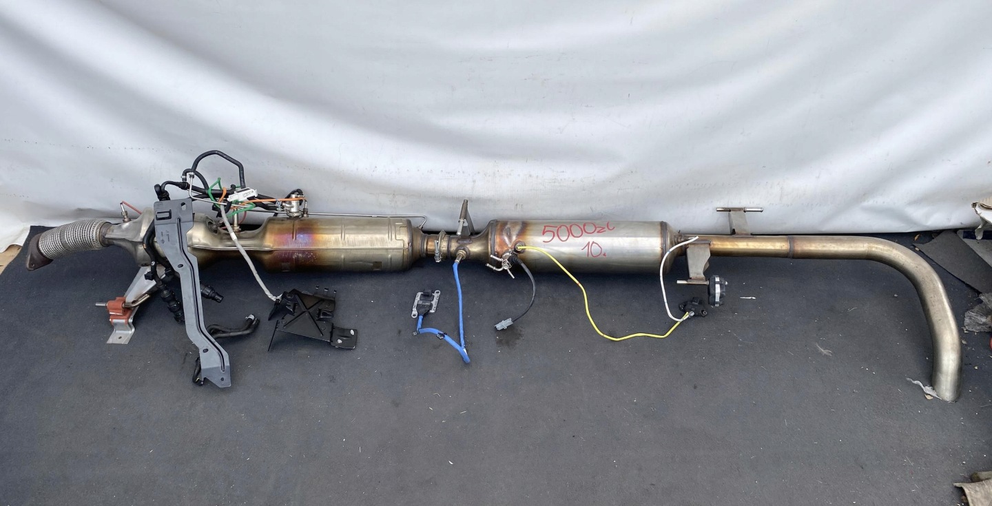 RENAULT MASTER 4 2.3DCI 22- FILTER CZASTEK STALYCH DPF 201006208R 21tys.km
