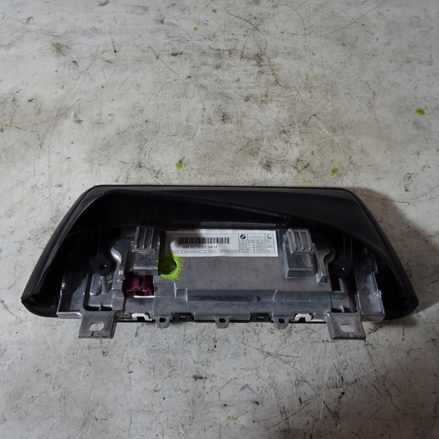 BMW 1 F20 display 927039104
