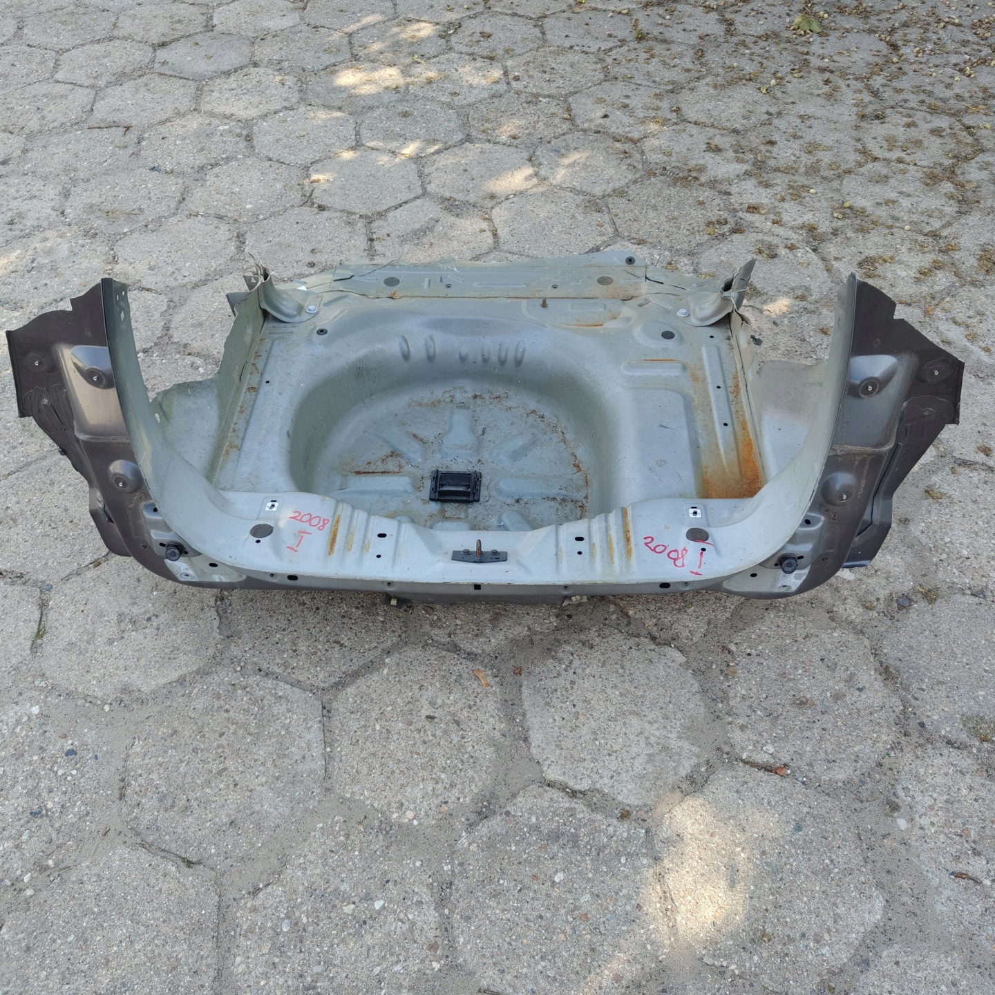 rear panel rear sump PEUGEOT 2008 and petrol