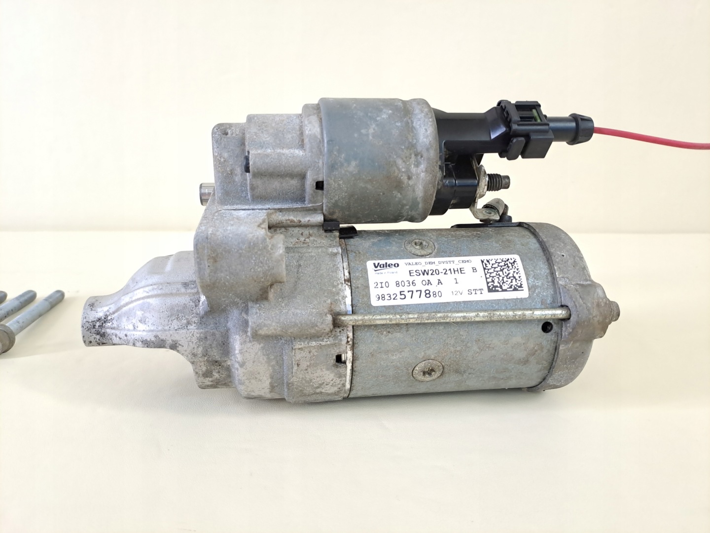 PEUGEOT RIFTER 20r starter 1.5 BLUE HDI