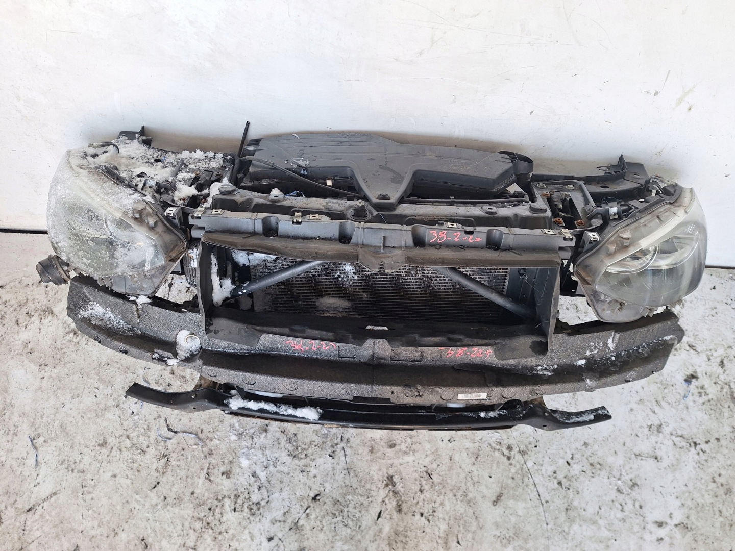 BMW and F20 F21 11-15 support panel for radiators 2.0D N47