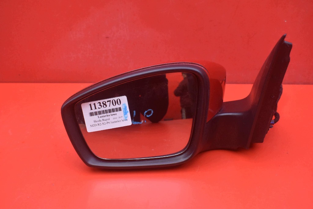 mirror left LF3K EU 5JB857507C SKODA RAPID 12-17 5 PIN