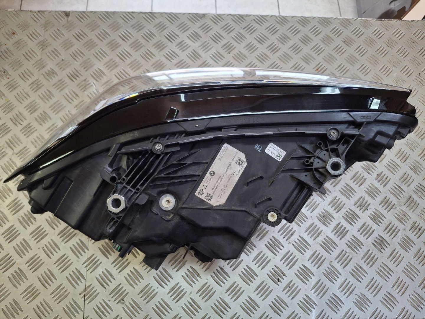 light left front FULL LED BMW 3 G20 G21 LIFT blue 2022R->