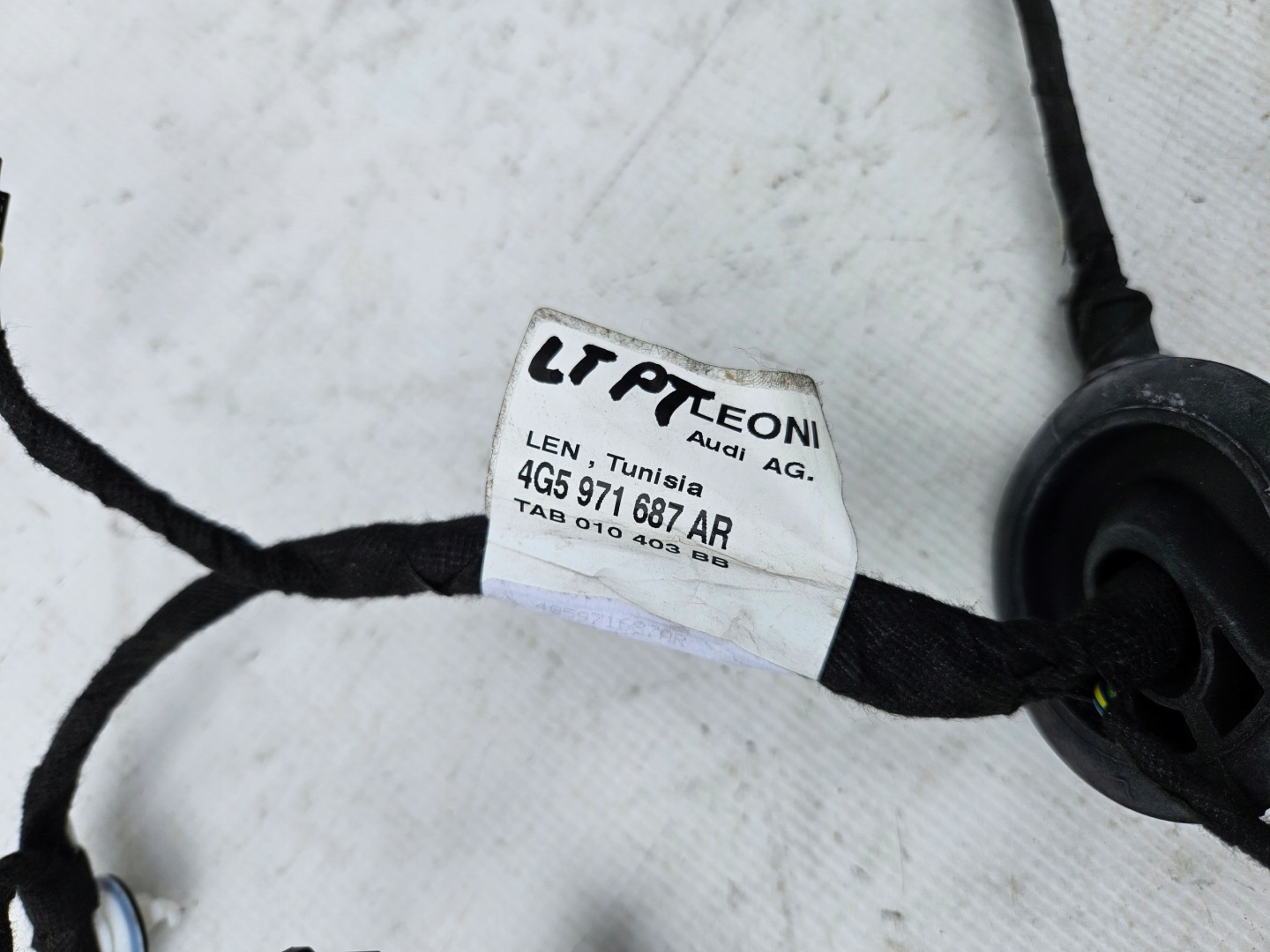 bundle wiring door TYLNYCH rear part AUDI A6 C7 4G