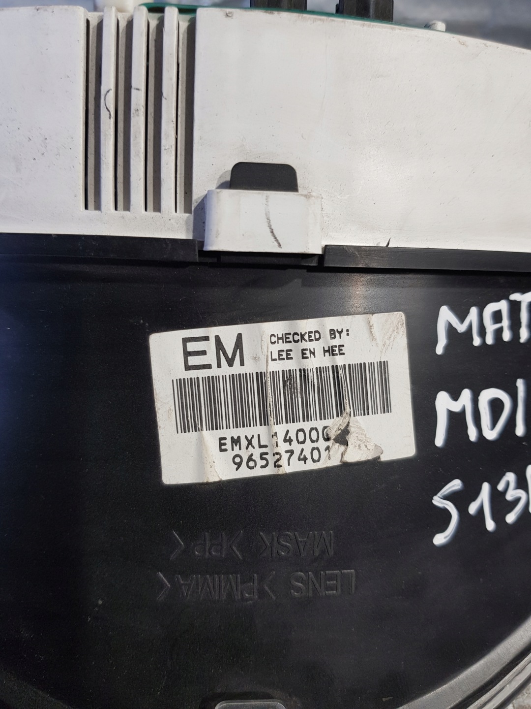 dials dials DAEWOO MATIZ 800 96527401