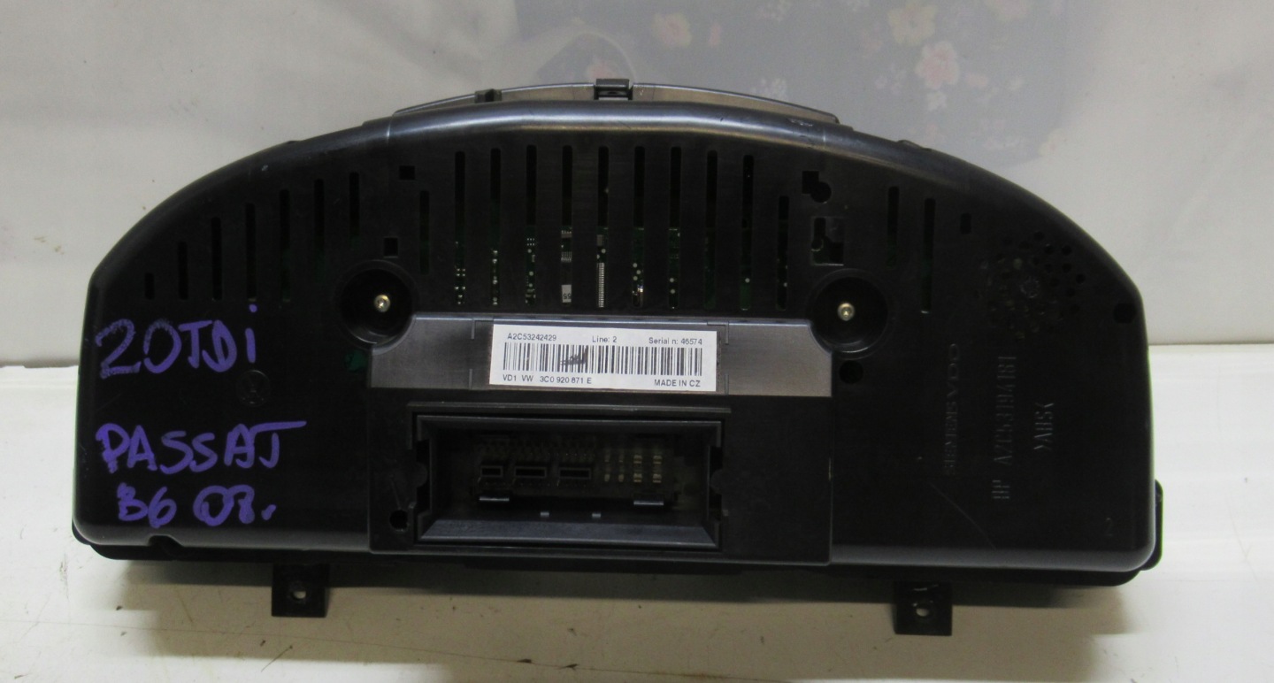 VW PASSAT B6 08R dials dials 3C0920871E