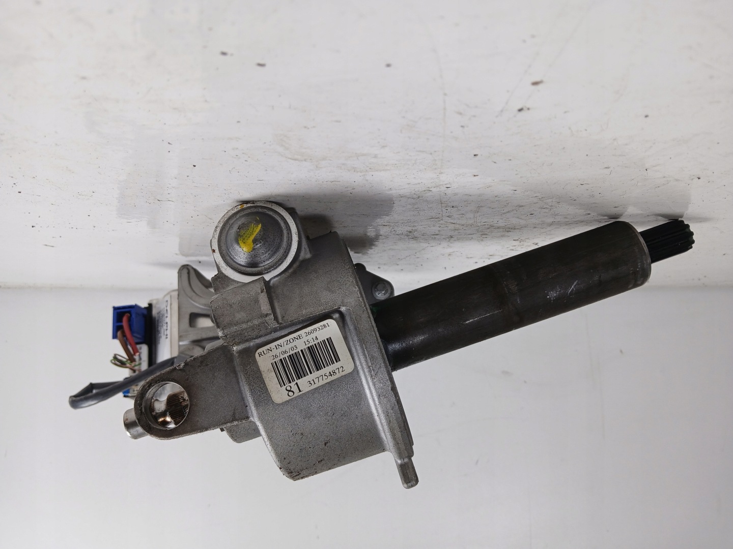 OPEL MERIVA A steering wheel rod control 26093281