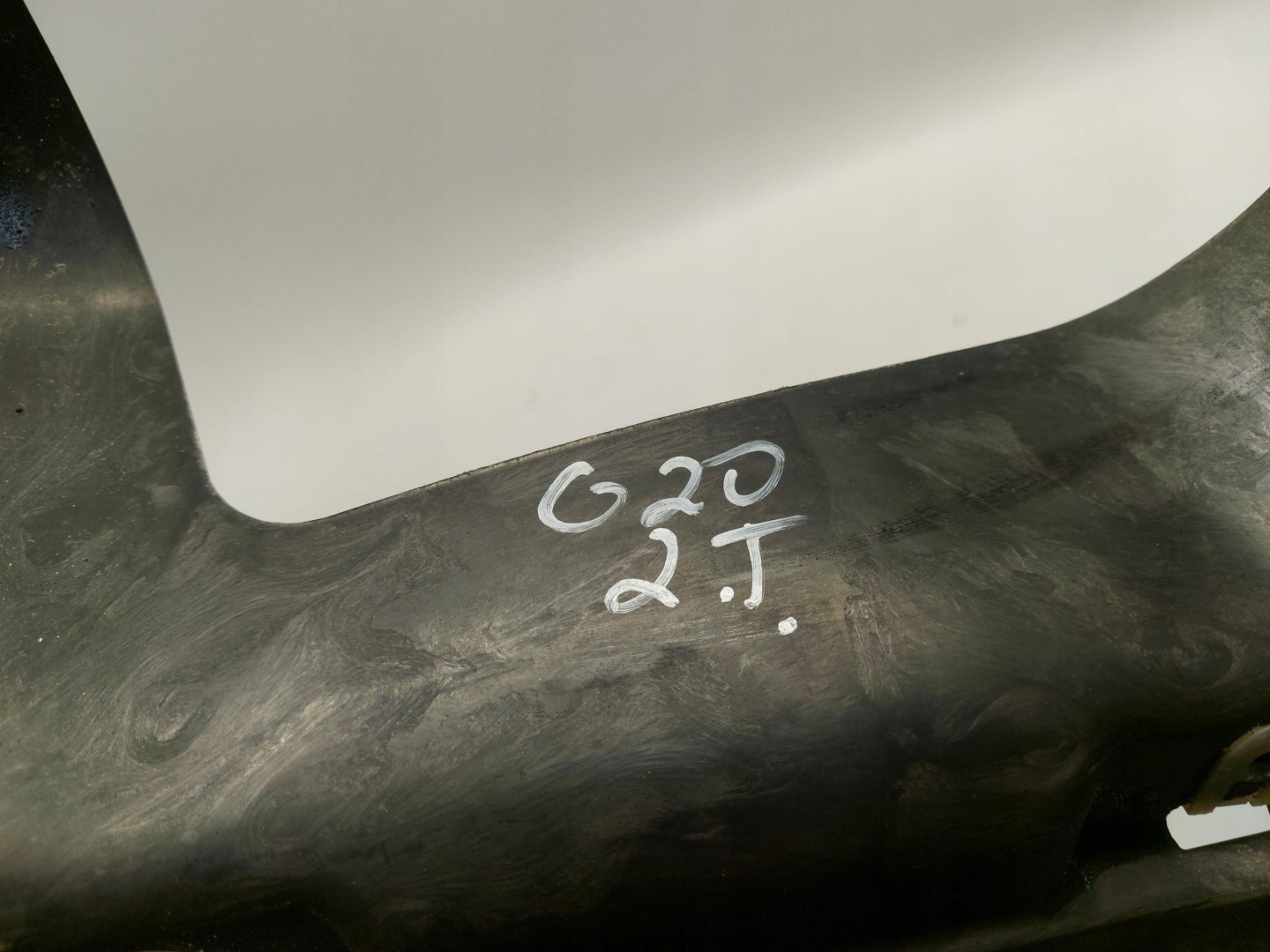 BMW G20 330e Blende Abdeckung Unterfahrschutz links heck 7340867
