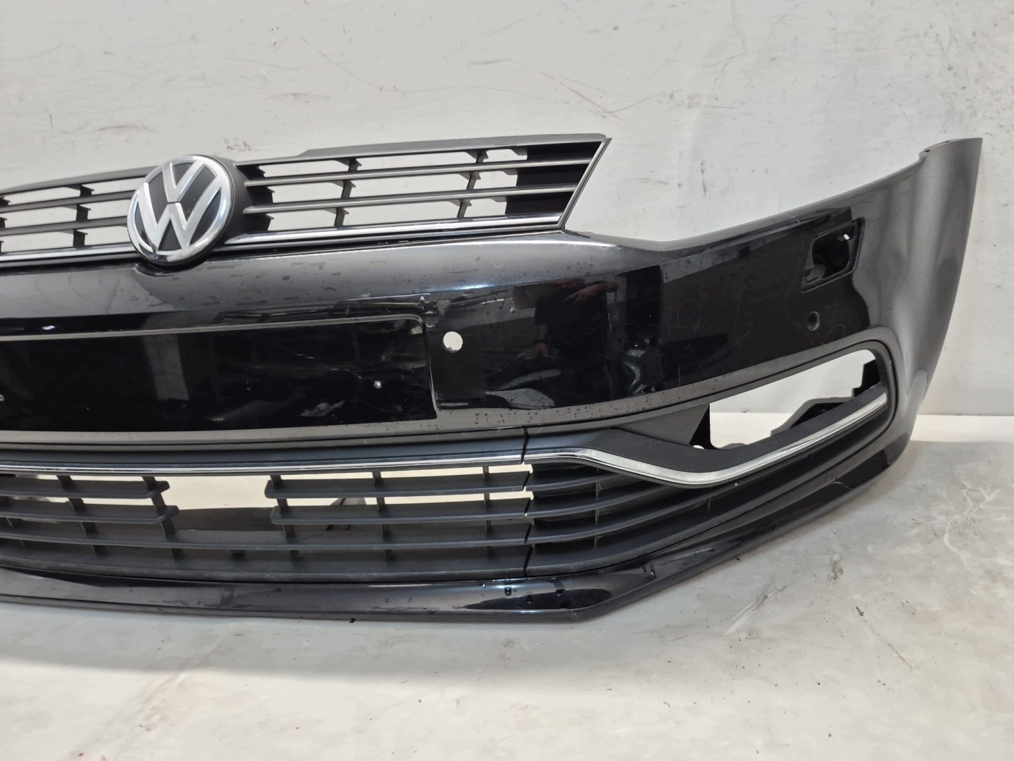 VW POLO 5 V 6C LIFT 14- bumper front front 4XPDC SPR 6C0807221