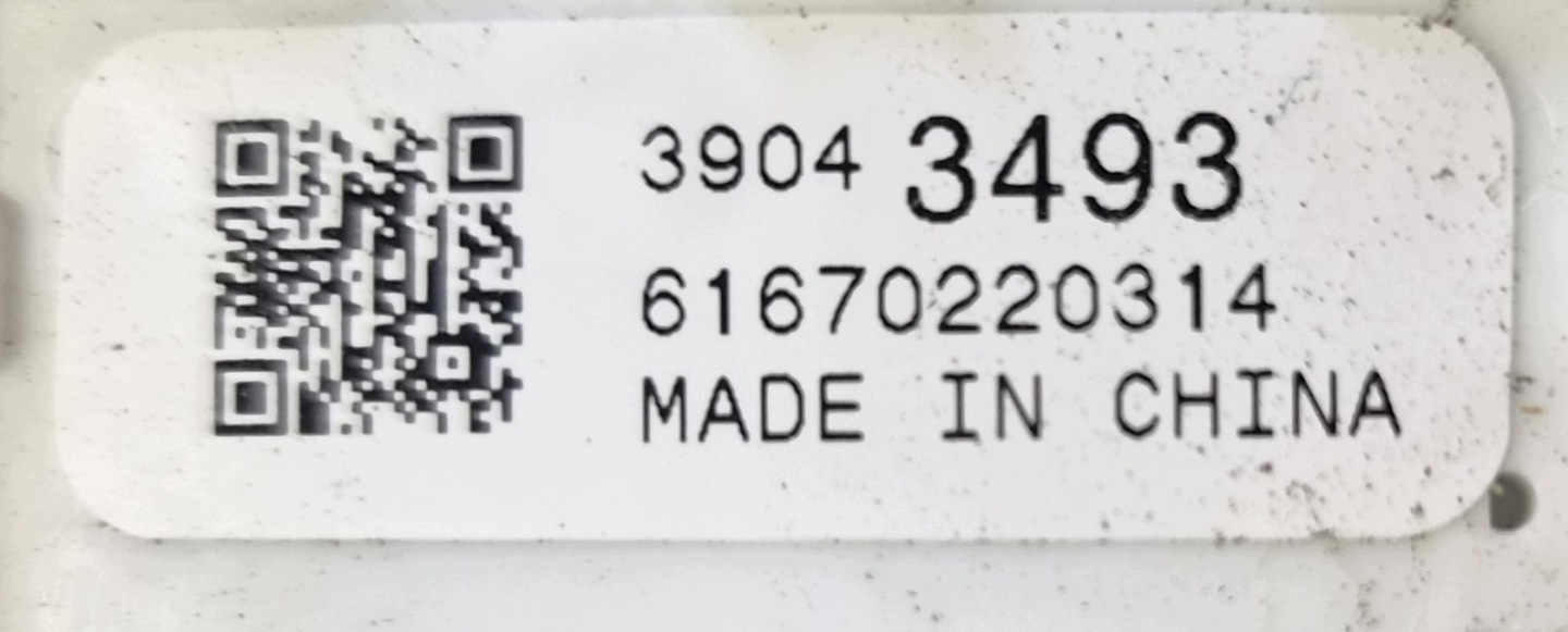 prekidač ručice brisača OPEL ASTRA K 39043493