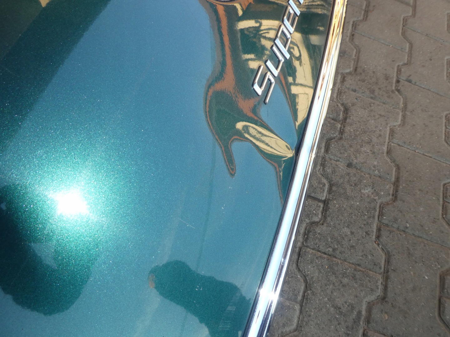 trunk door boot rear part SKODA SUPERB II sedan HB