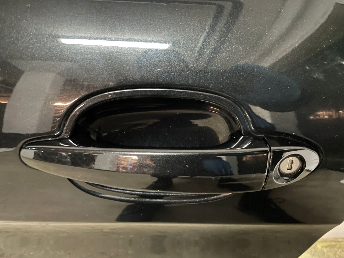 Tür links komplet SHADOW LINE BMW 6 E64 Farbe 475 BLACK SAPHIERE IDEAL