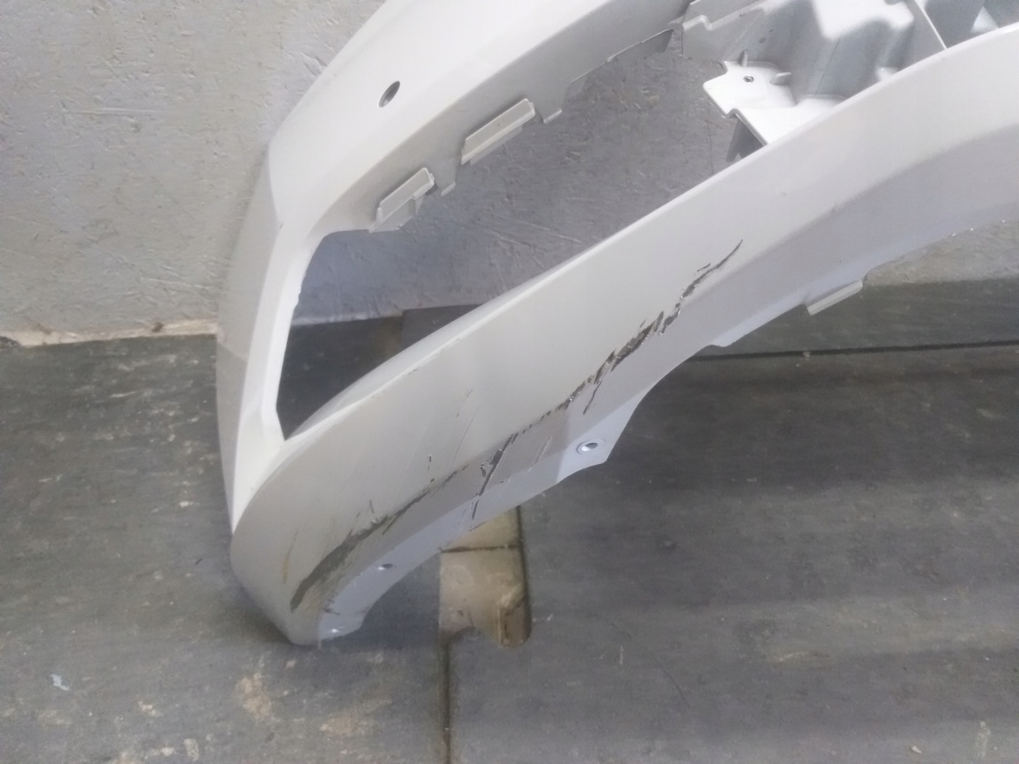bumper front SKODA FABIA III 3 LIFT 6V