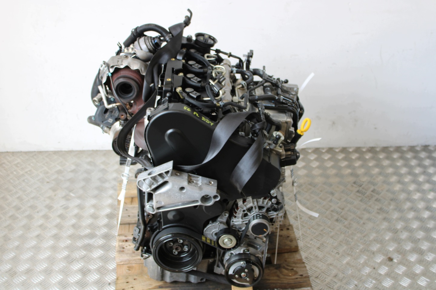 engine MOTOR complete DDY 1.6 TDI VW GOLF VII 7 5G0 LIFT