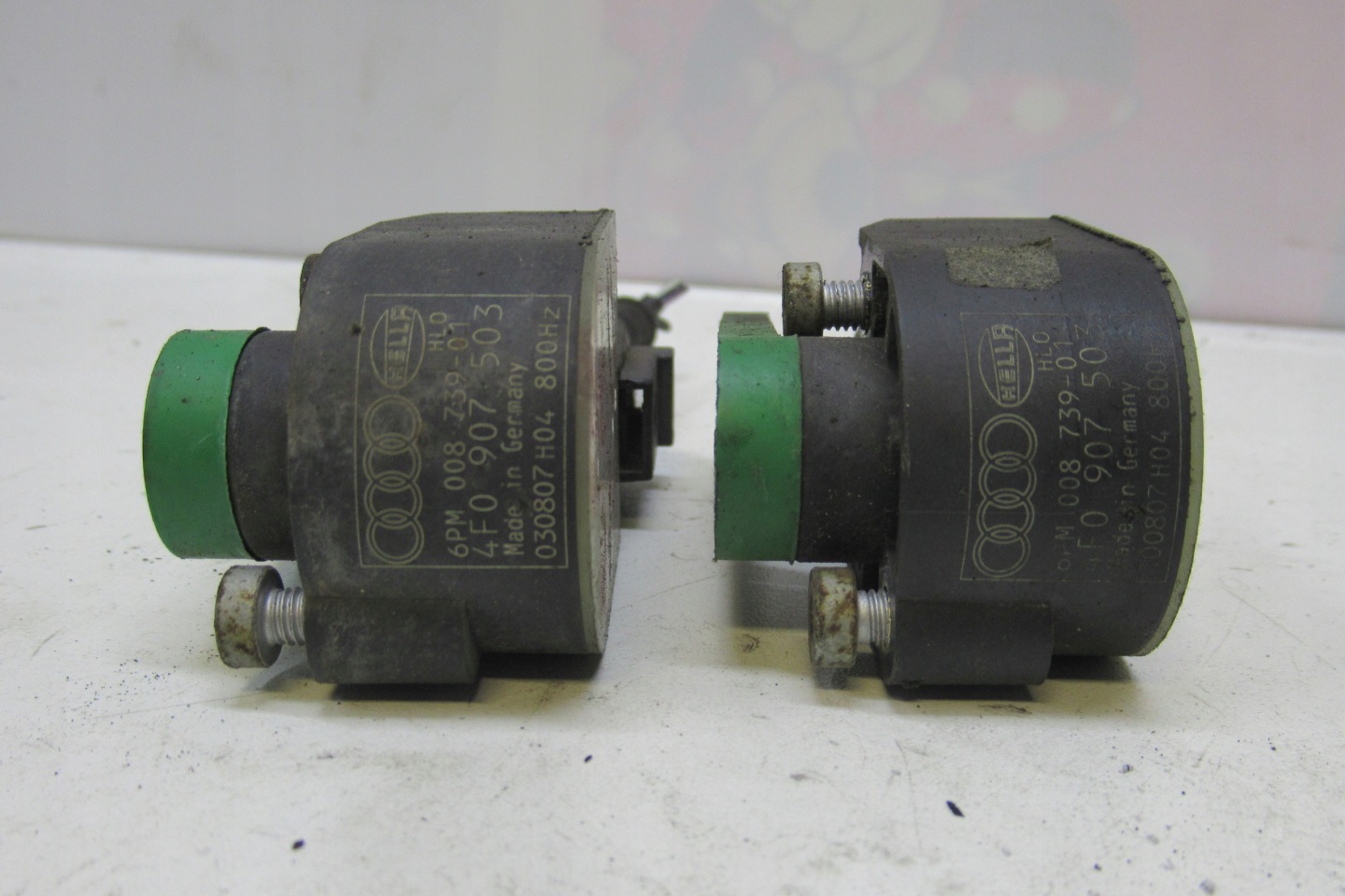 AUDI A6 C6 Sensor POZIOMOWANIA Leuchten 4F0907503