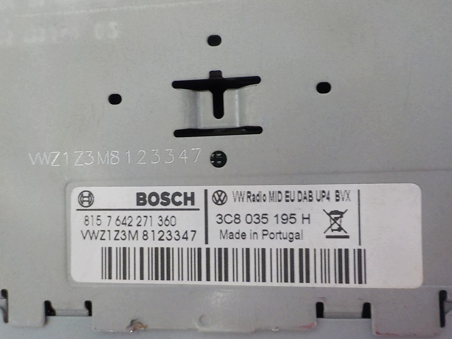 VW GOLF VI JETTA RADIO FABRYCZNE DAB 3C8035195H