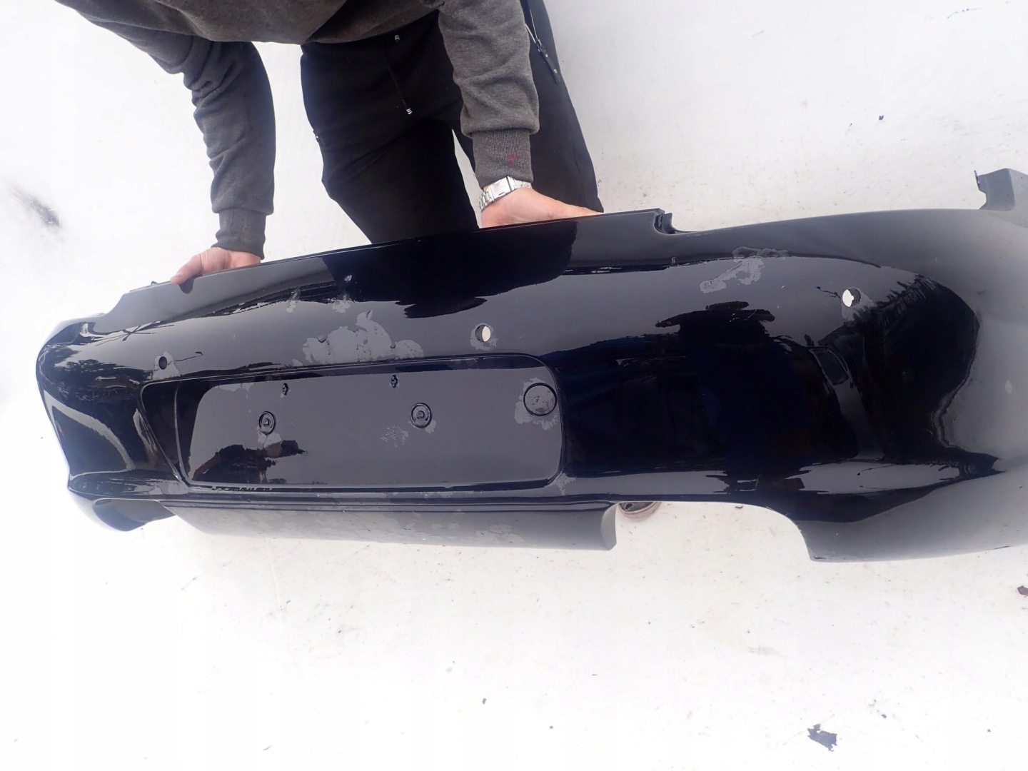 PORSCHE 911 997 04-08 bumper rear part rear PDC