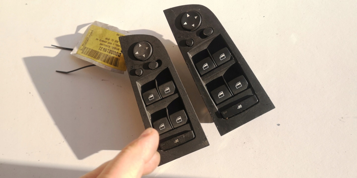 window control switch of mirrors BMW E90 6948632 original