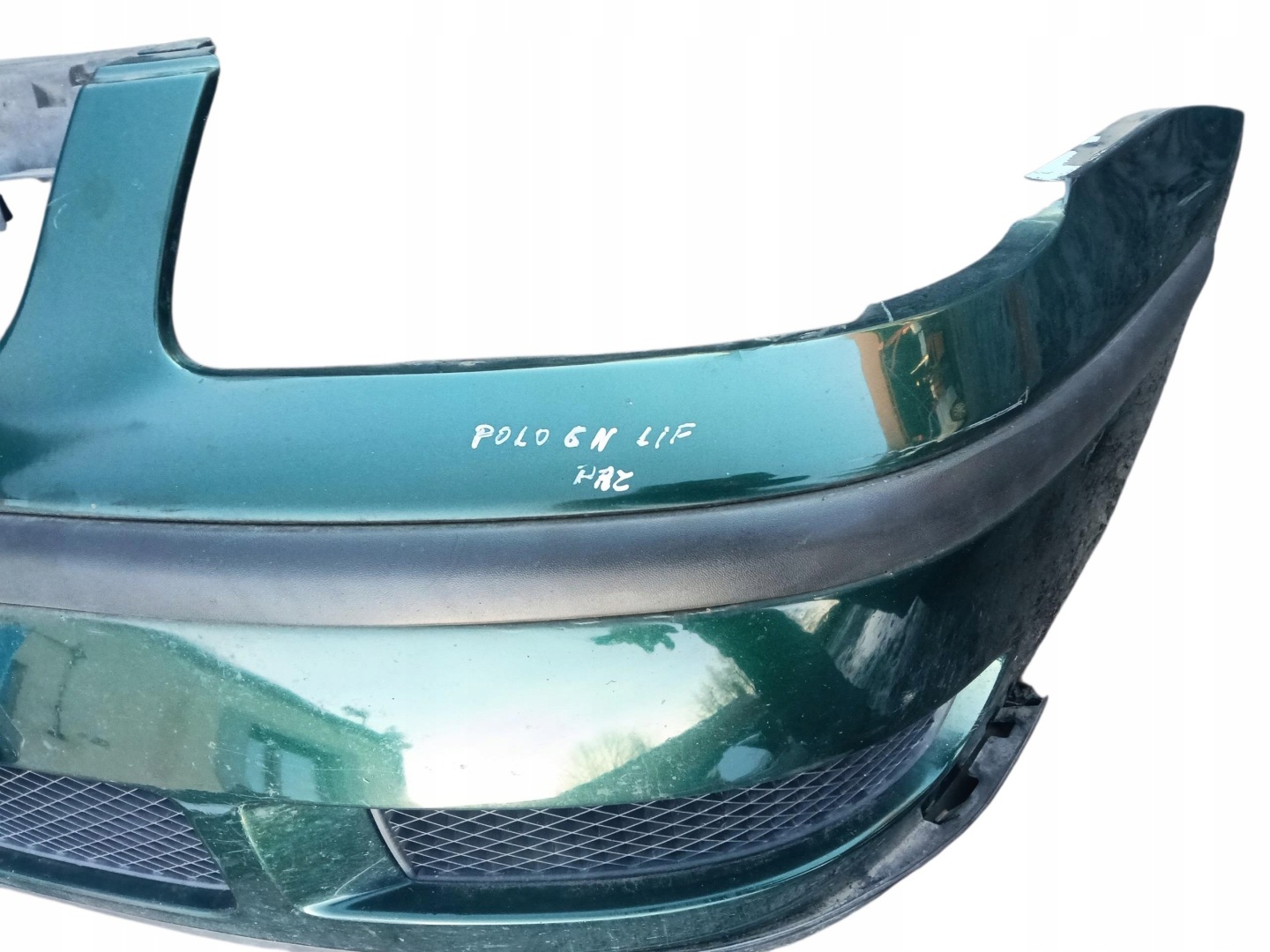 bumper front front Volkswagen Polo 6N2 1.4 16V green