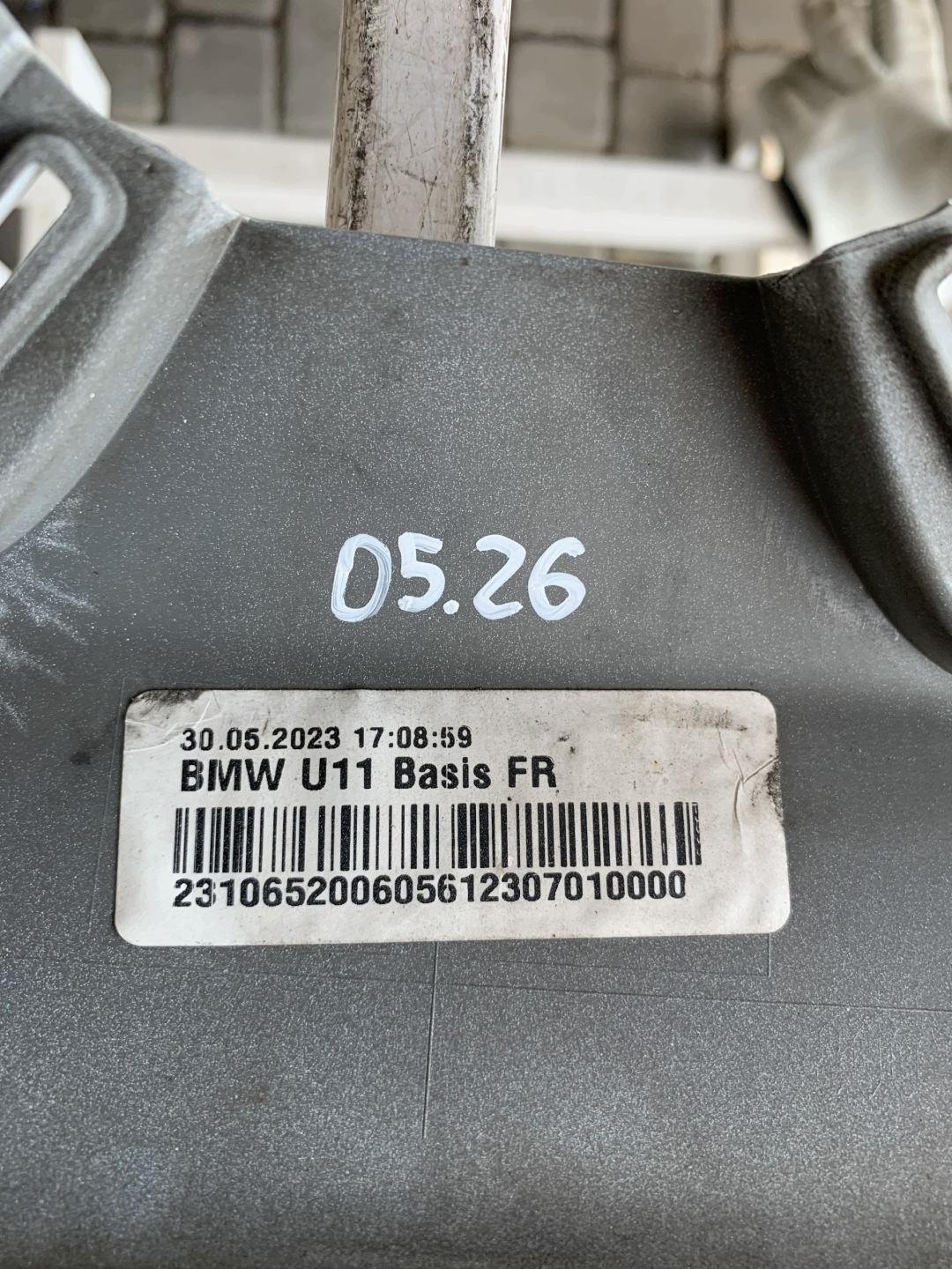 front bumper BMW X1 U11 IX11 22r PDC 51119883579 05.26