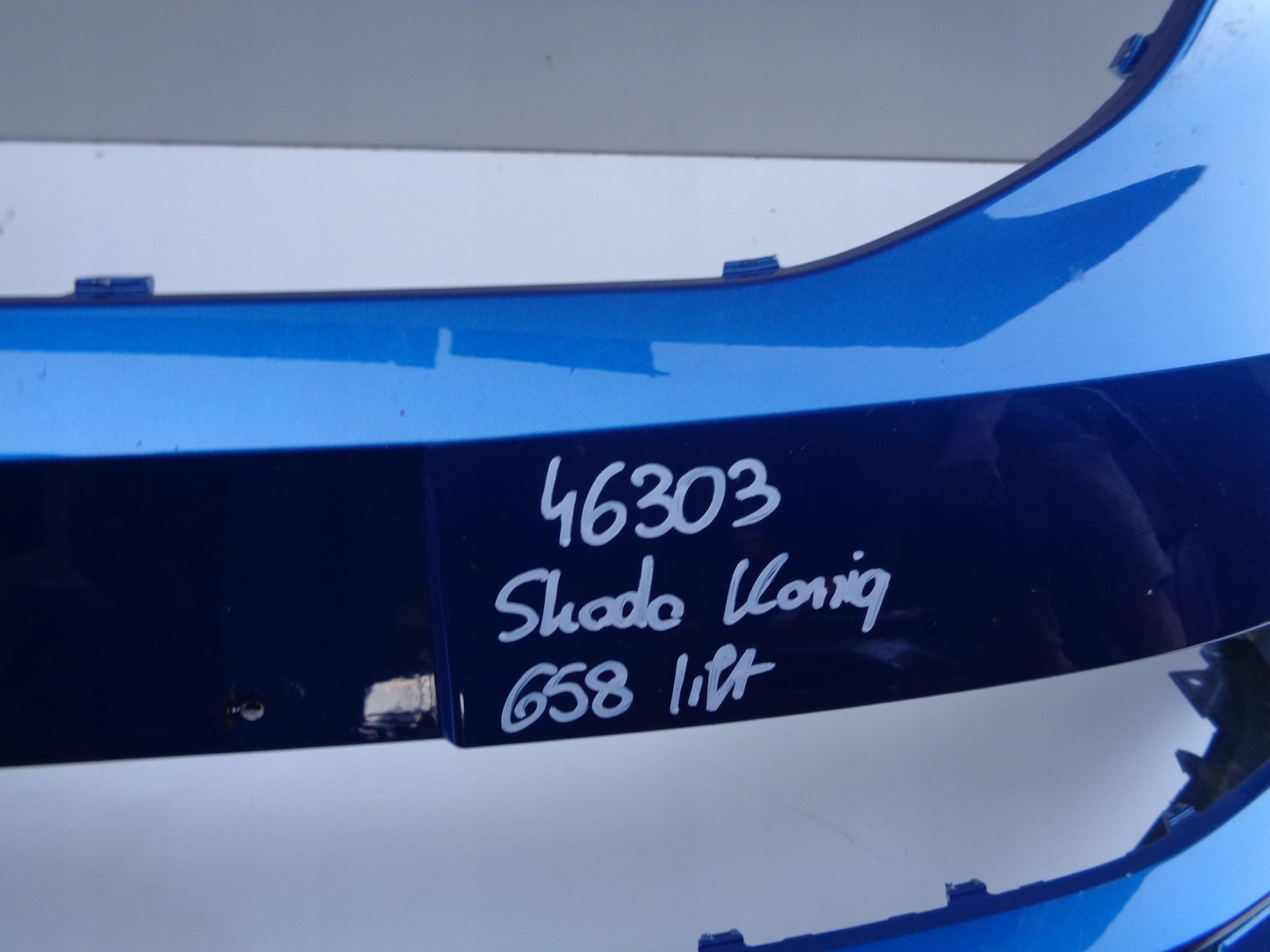 front bumper SKODA KAMIQ 658 LIFT NR 46303