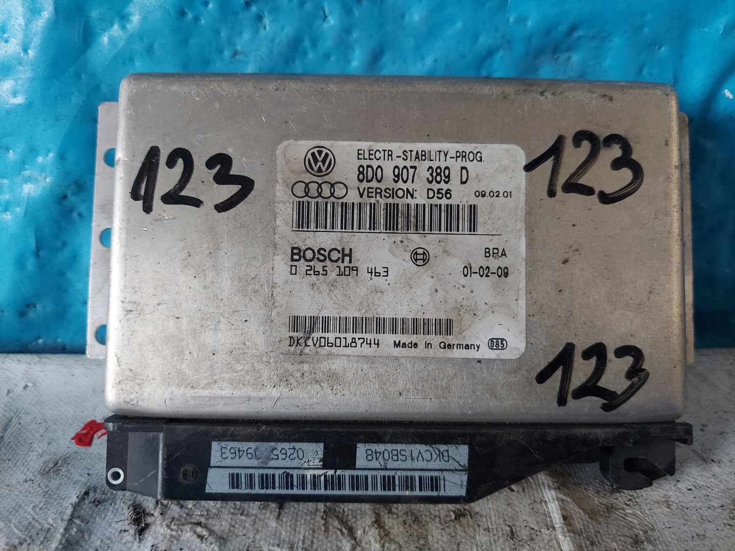 A6 C5 2.5 TDI 8D907389D unité de commande électronique uce boîte de vitesses