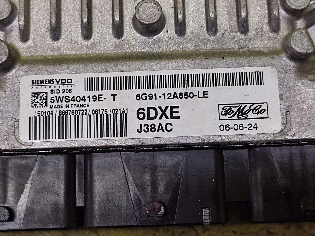 FORD S-MAX Centralina Motore 6G91-12A650-LE