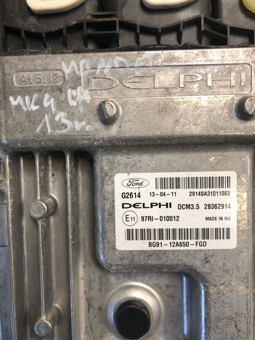 computer Motore FORD MONDEO MK4 BG91-12A650-FGD