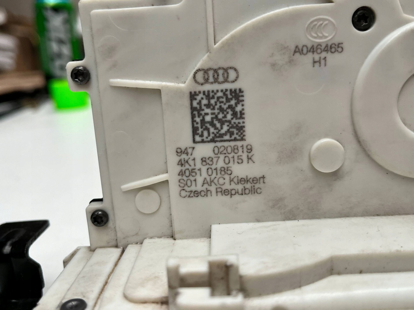 lock door przednich Audi A6 S6 C8 4K 4K1837015K !J