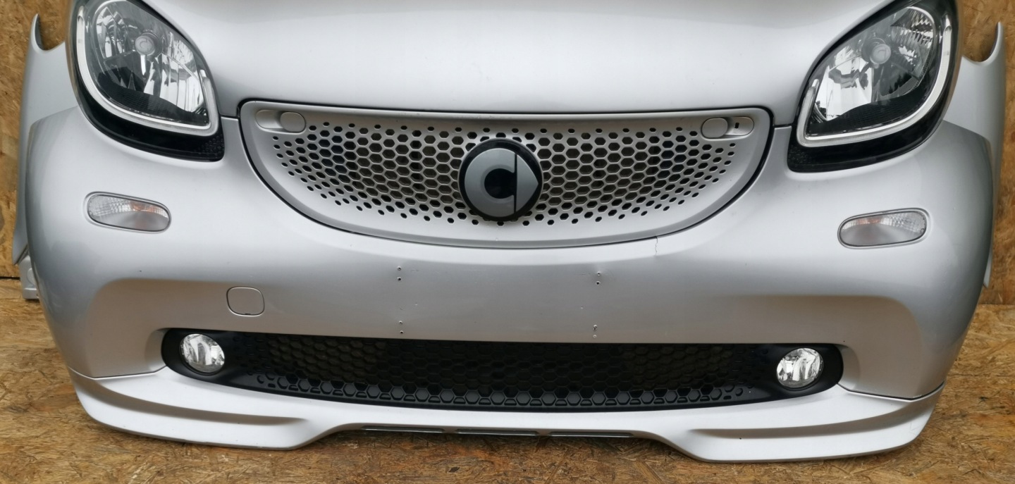 complete front SMART 453 BRABUS bonnet bumper tension belt