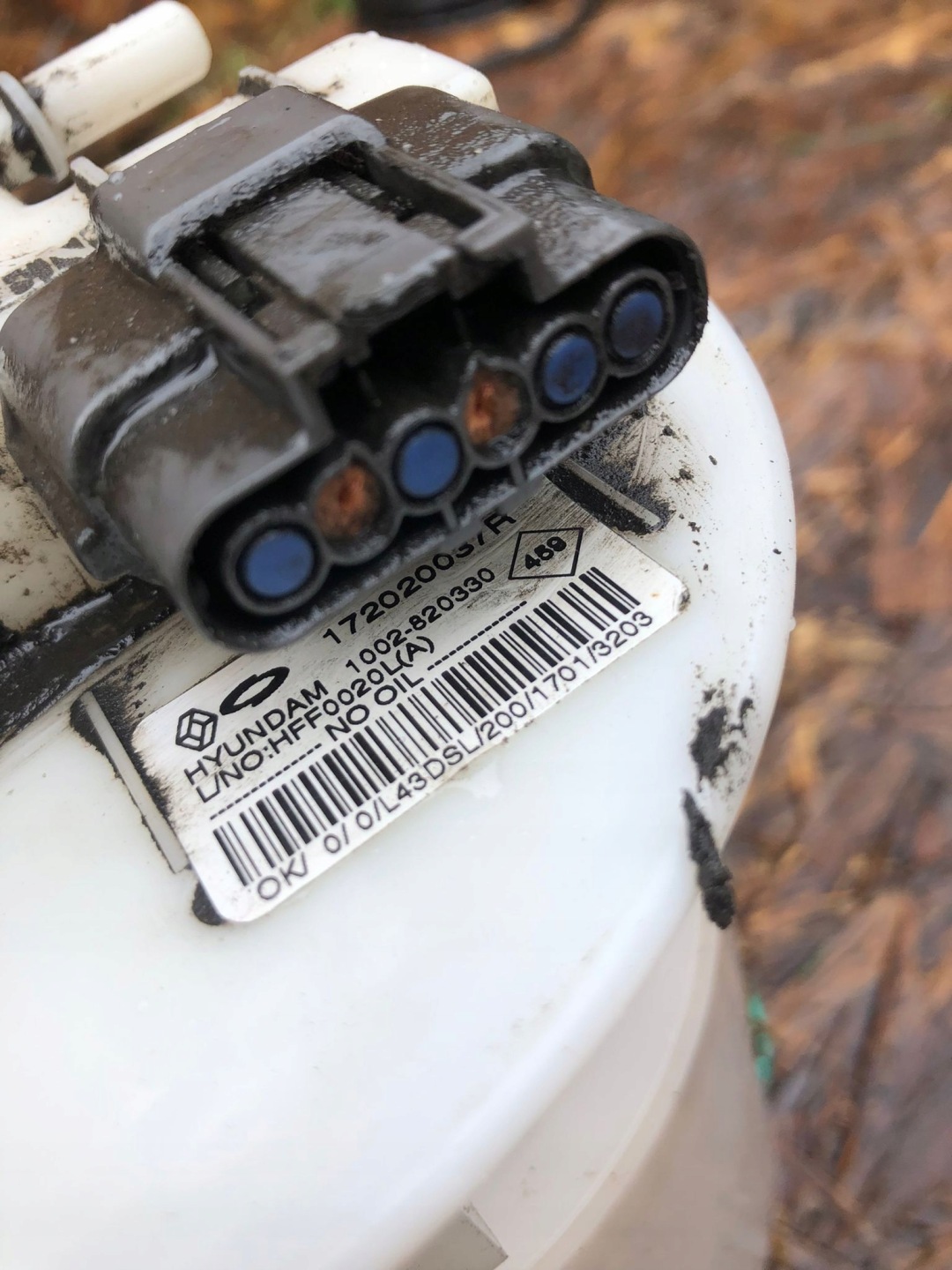feed pump LATITUDE 2.0 DCI 172020037R
