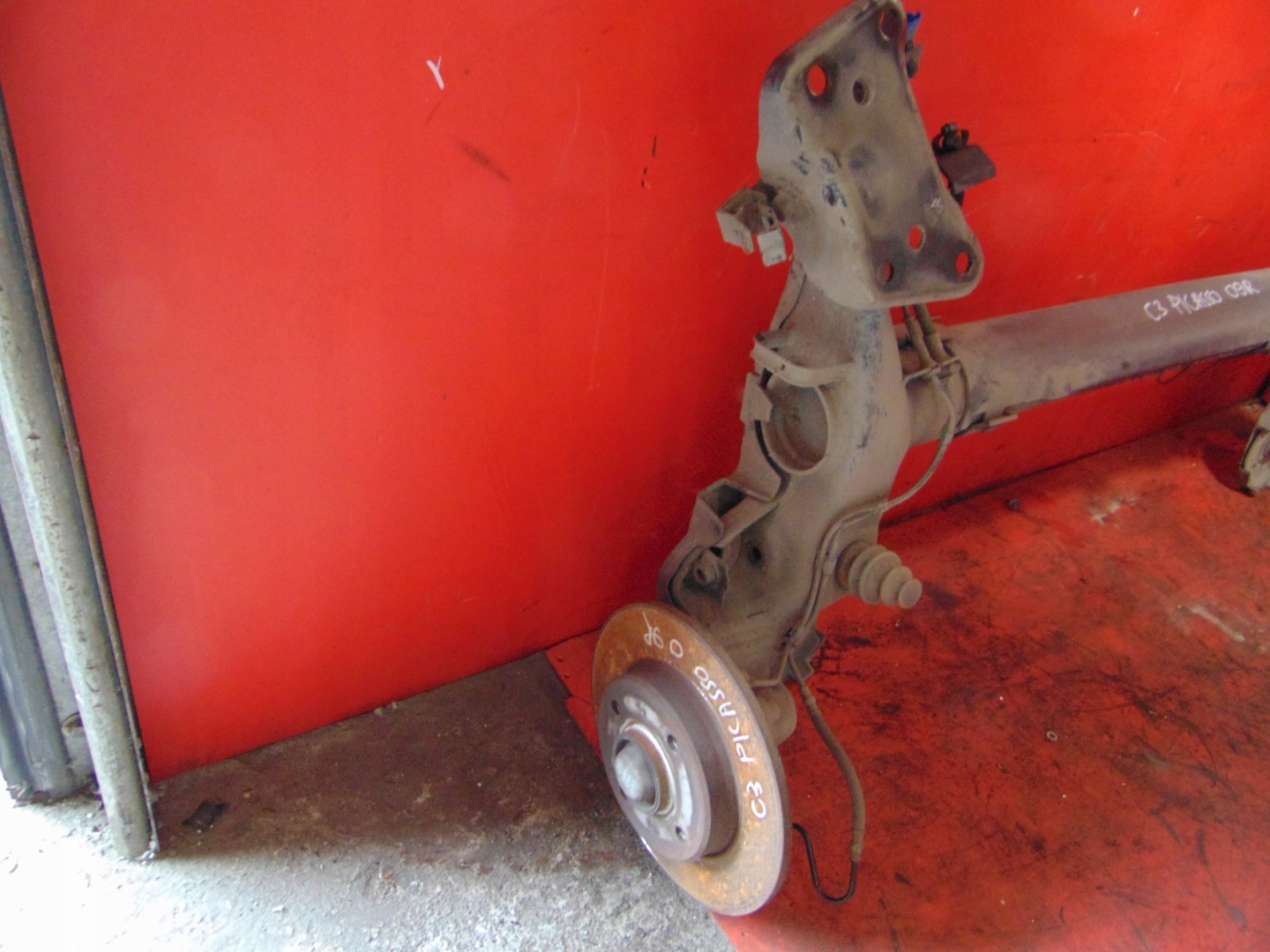 CITROEN C3 PICASSO achse Achsträger heck hinten