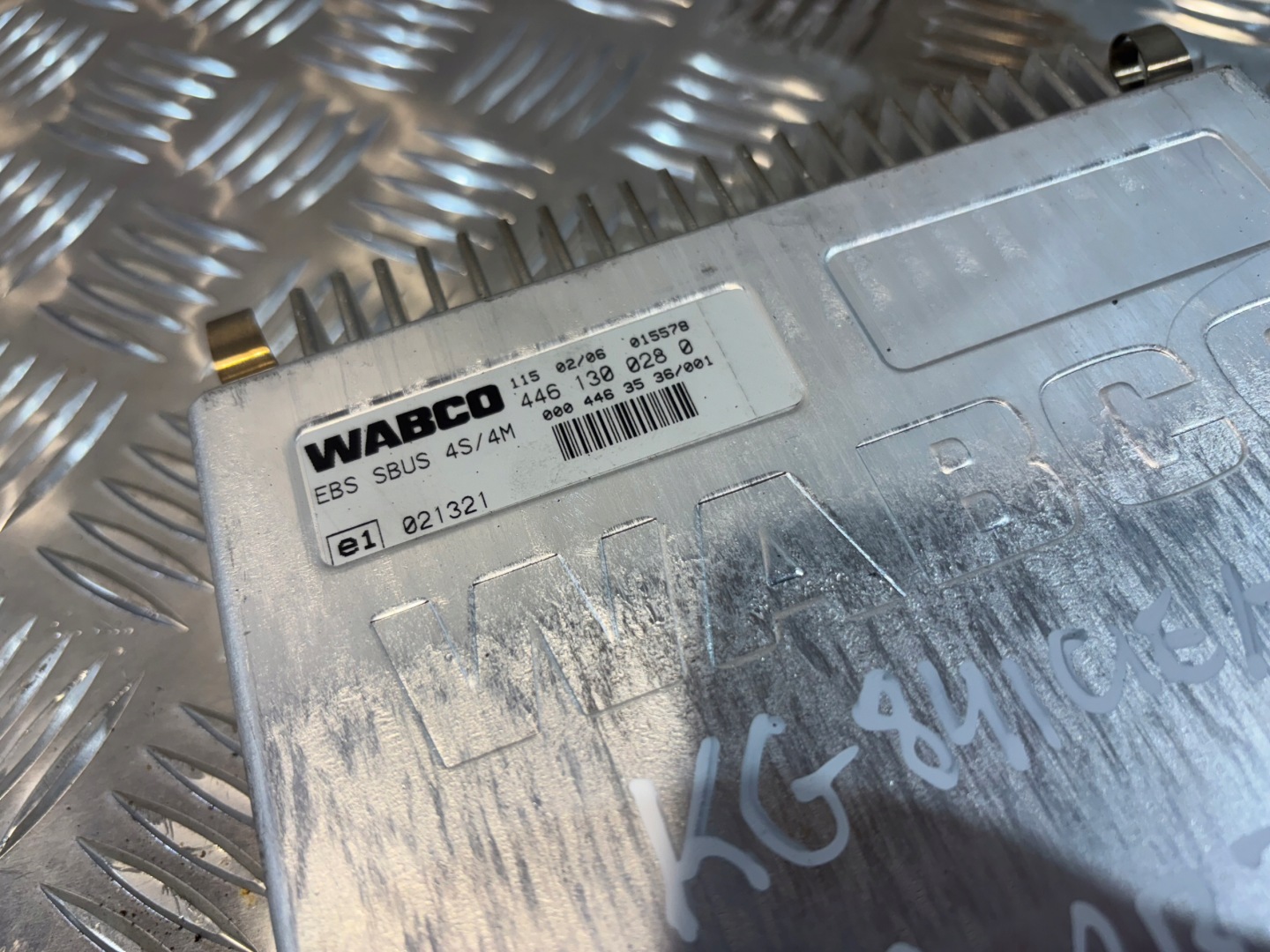 control unit control sily hamowania EBS SBUS Wabco 4461300280