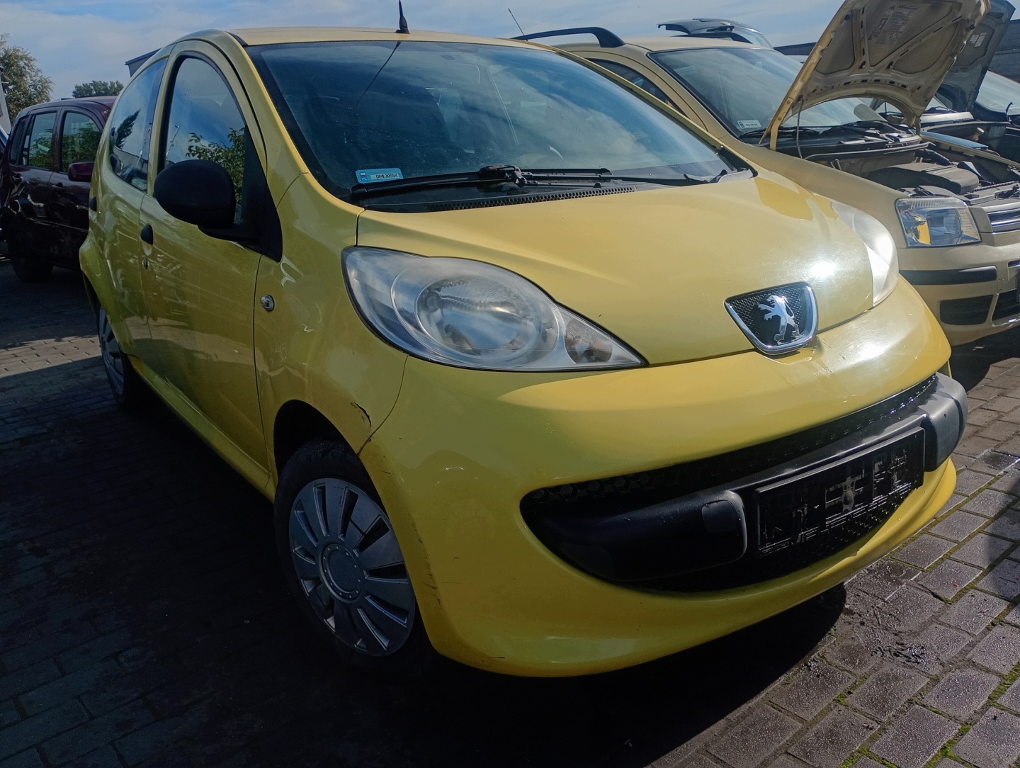 Reflektor light right front front Peugeot 107 05-08