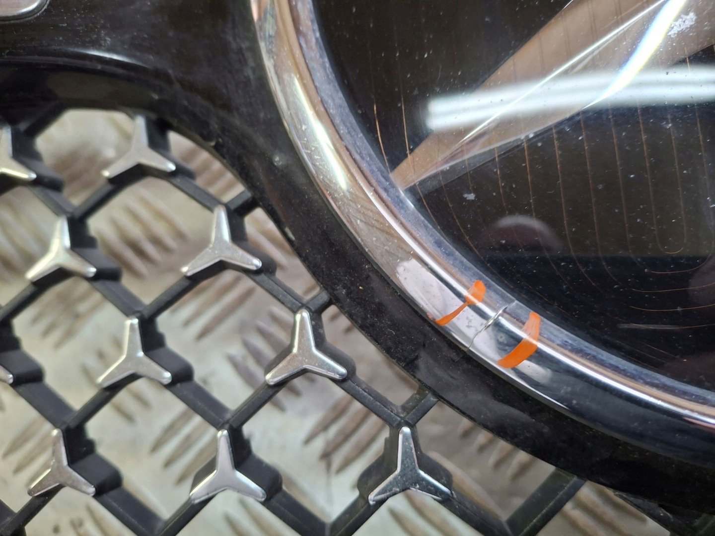 Grille MERCEDES GLC II W254 AMG 2022R->