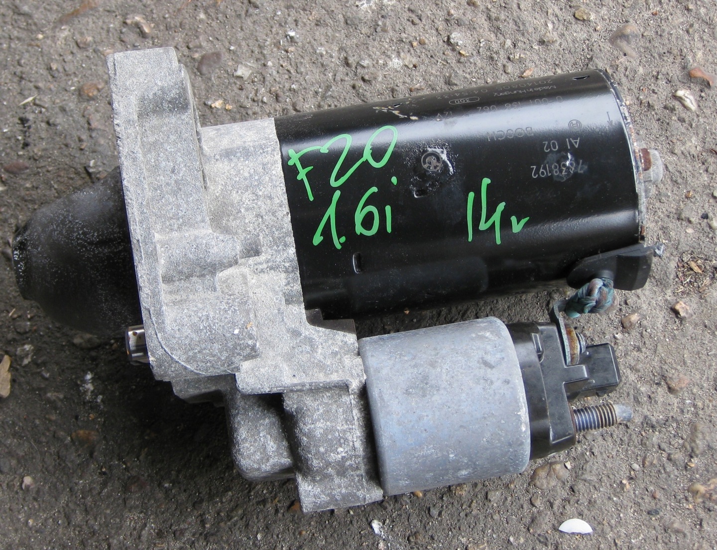 BMW F20 1.6i 14R starter 7638192