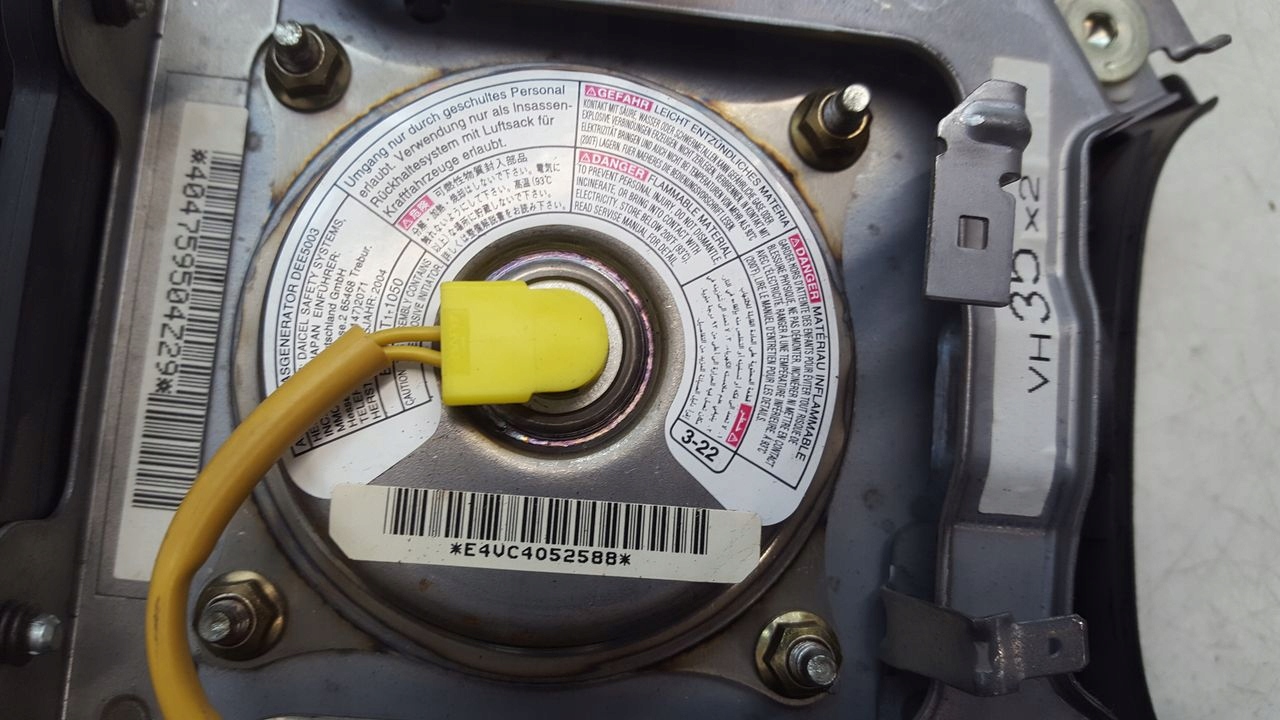 airbag air bag CINTURA SICUREZZA ANTERIORI sensor Outlander e